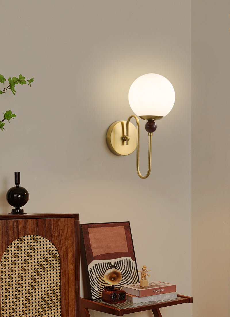 Jorvyn Loop Wall Sconce-Neutral Decor