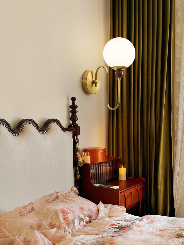 Jorvyn Loop Wall Sconce-Neutral Decor