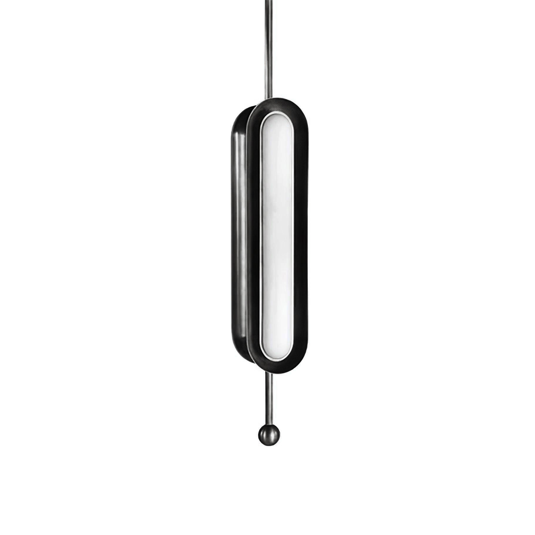 Lyvinaris Geometric Brass Linear Pendant Light-Neutral Decor