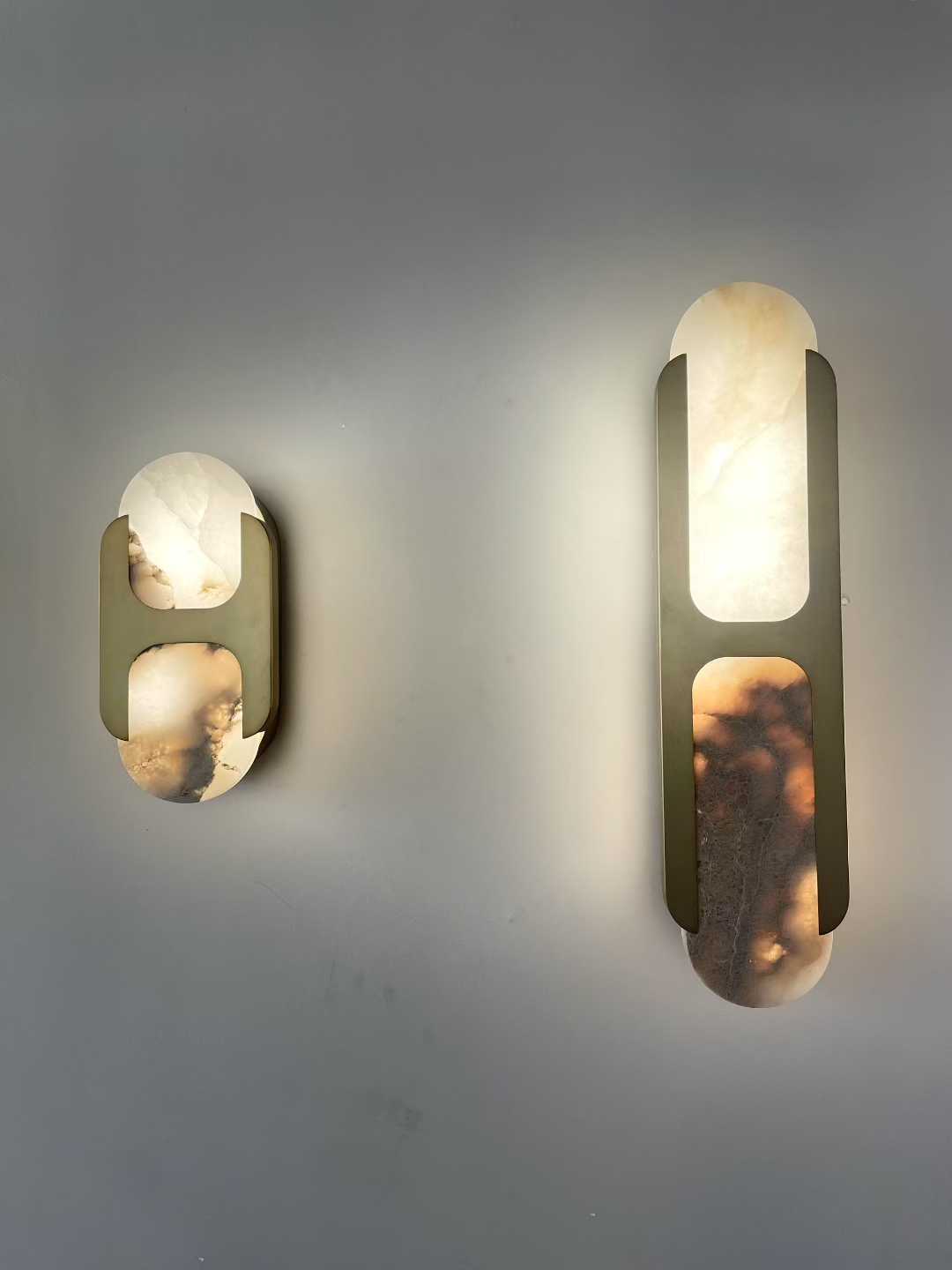 Lylaearis Alabaster Wall Lamp-Neutral Decor