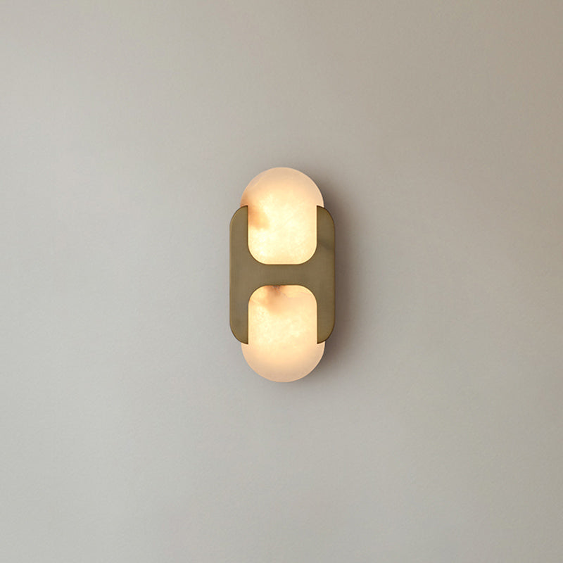 Lylaearis Alabaster Wall Lamp-Neutral Decor