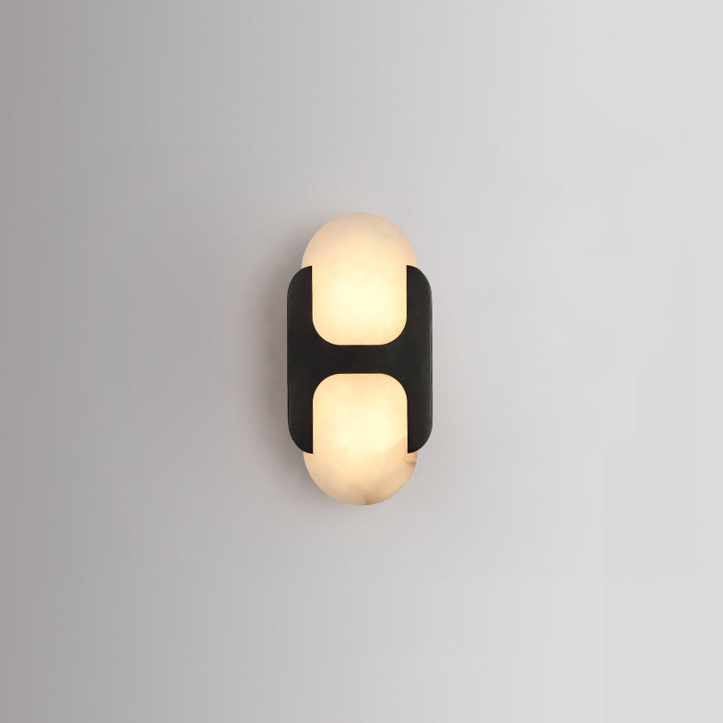 Lylaearis Alabaster Wall Lamp-Neutral Decor