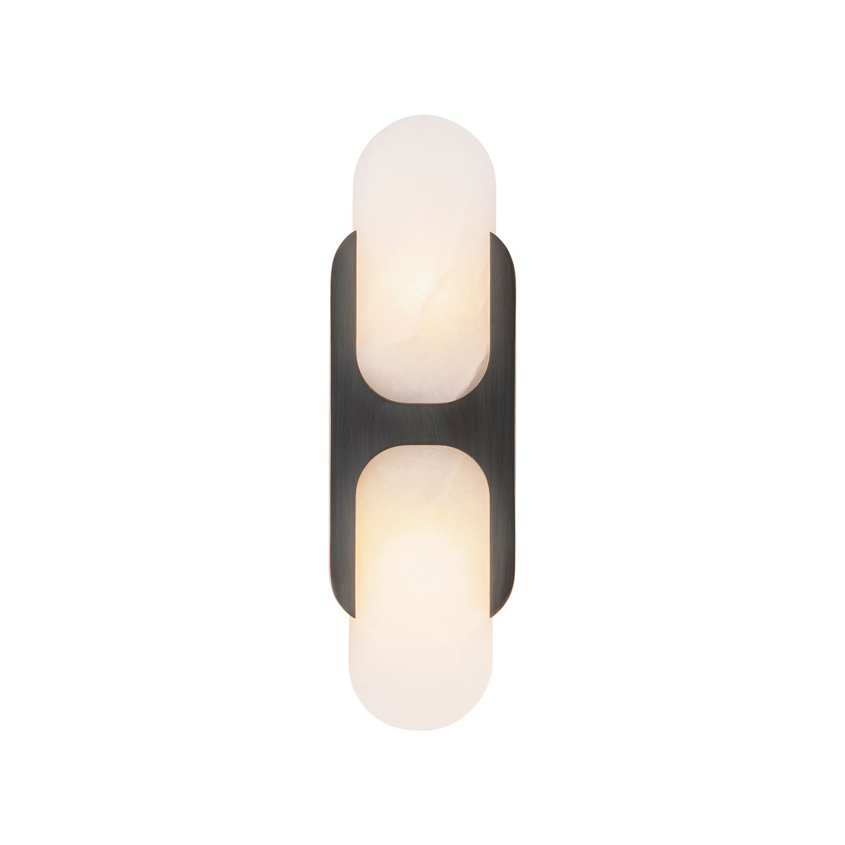 Ulthaora Double Globe Alabaster Wall Ligh-Neutral Decor