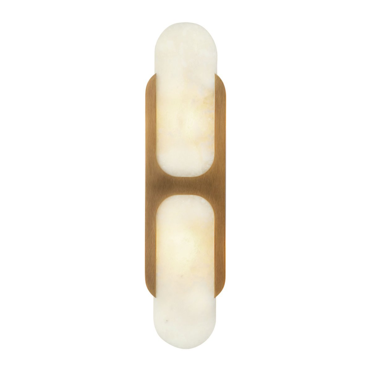 Ulthaora Double Globe Alabaster Wall Ligh-Neutral Decor