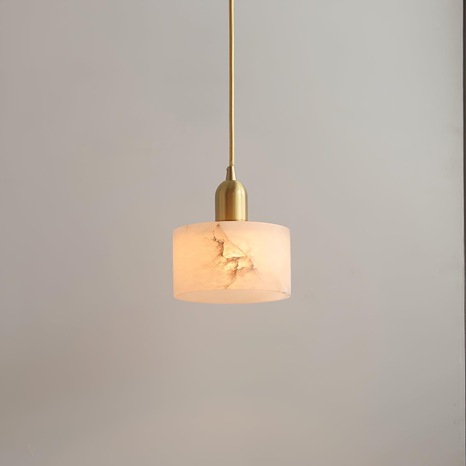 Fjara Alabaster Pendant Light-Neutral Decor