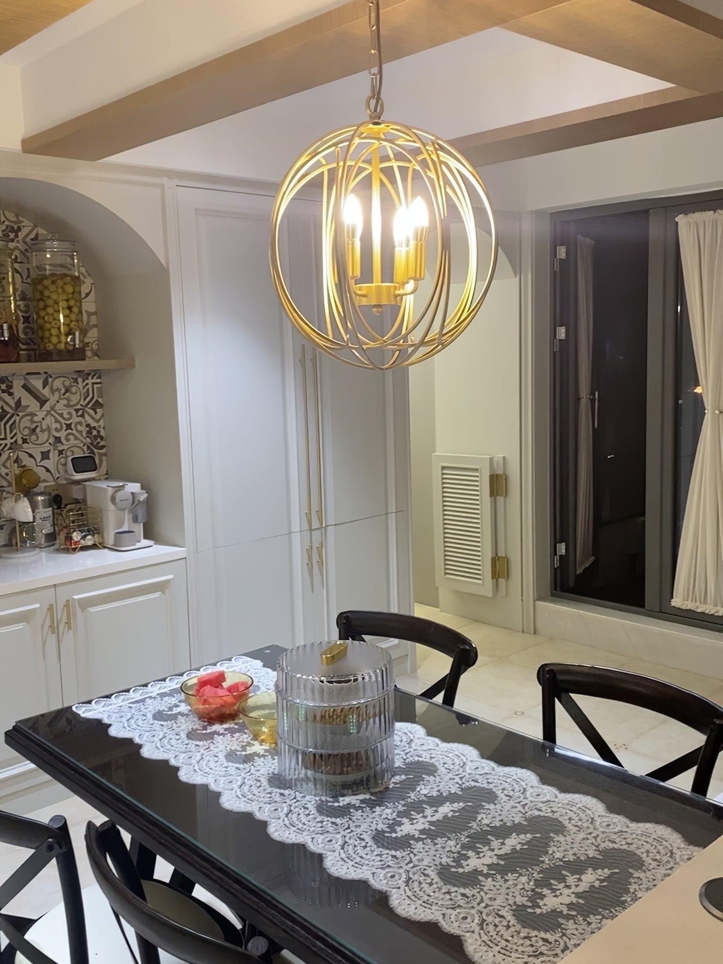 Adrian Luxury Pendant Light-Neutral Decor