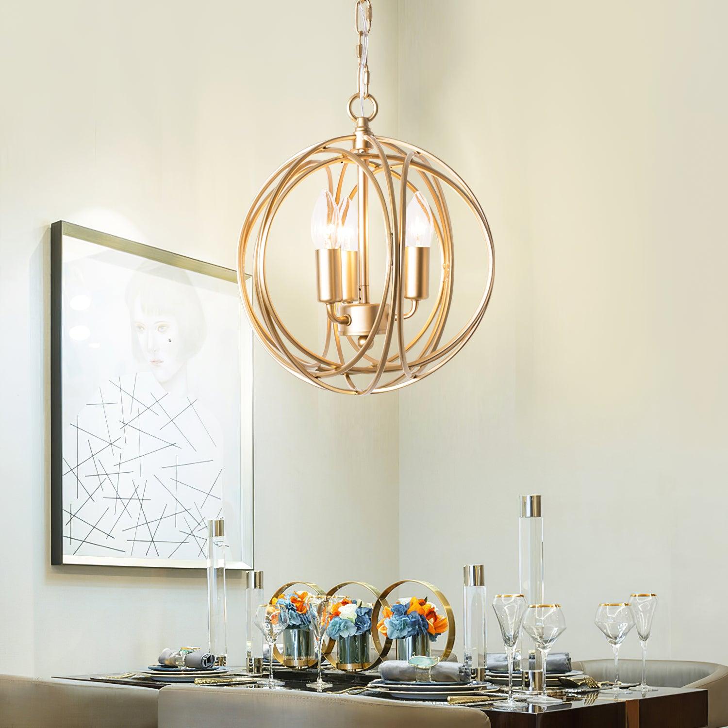 Adrian Luxury Pendant Light-Neutral Decor