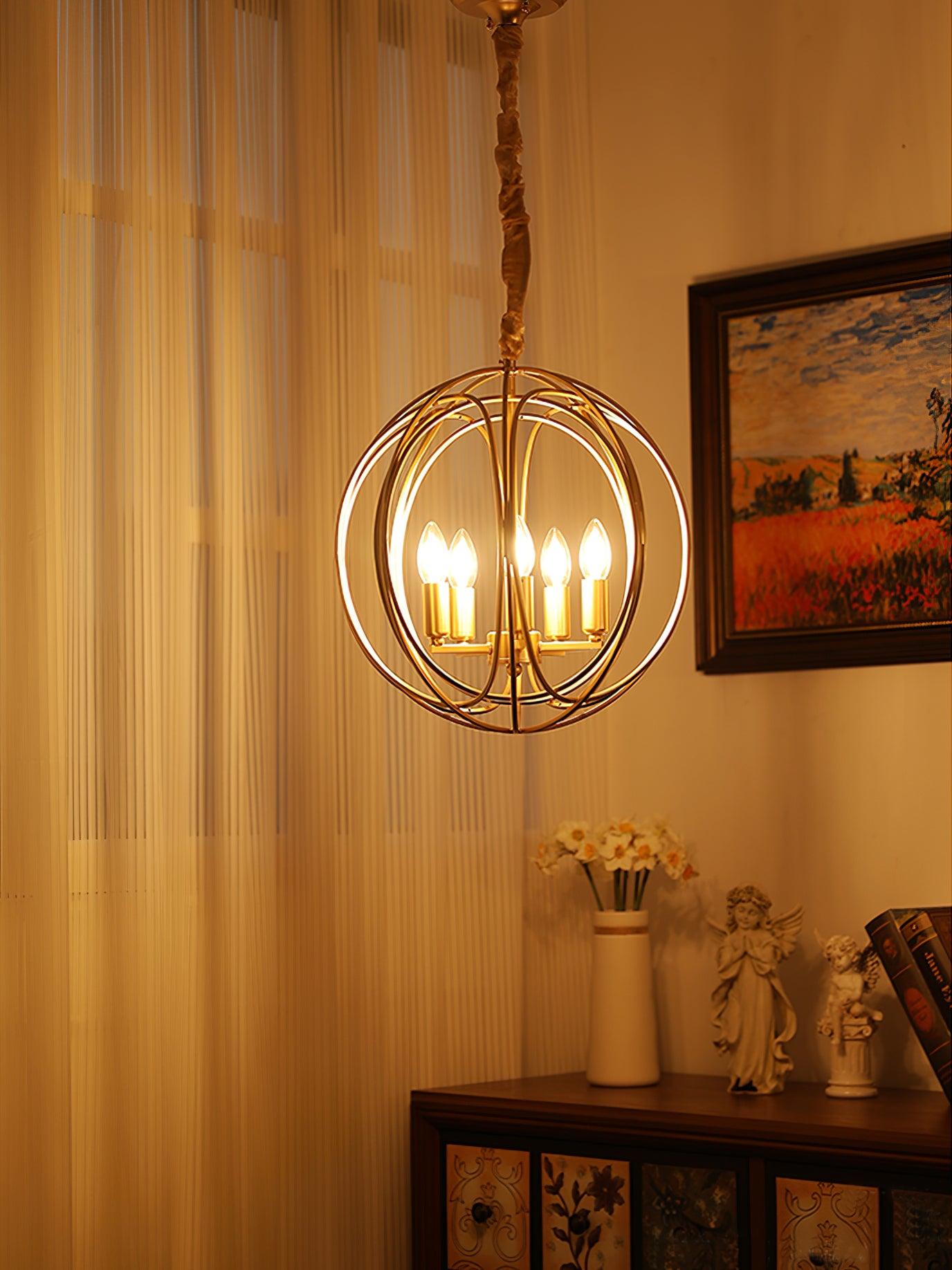 Adrian Luxury Pendant Light-Neutral Decor