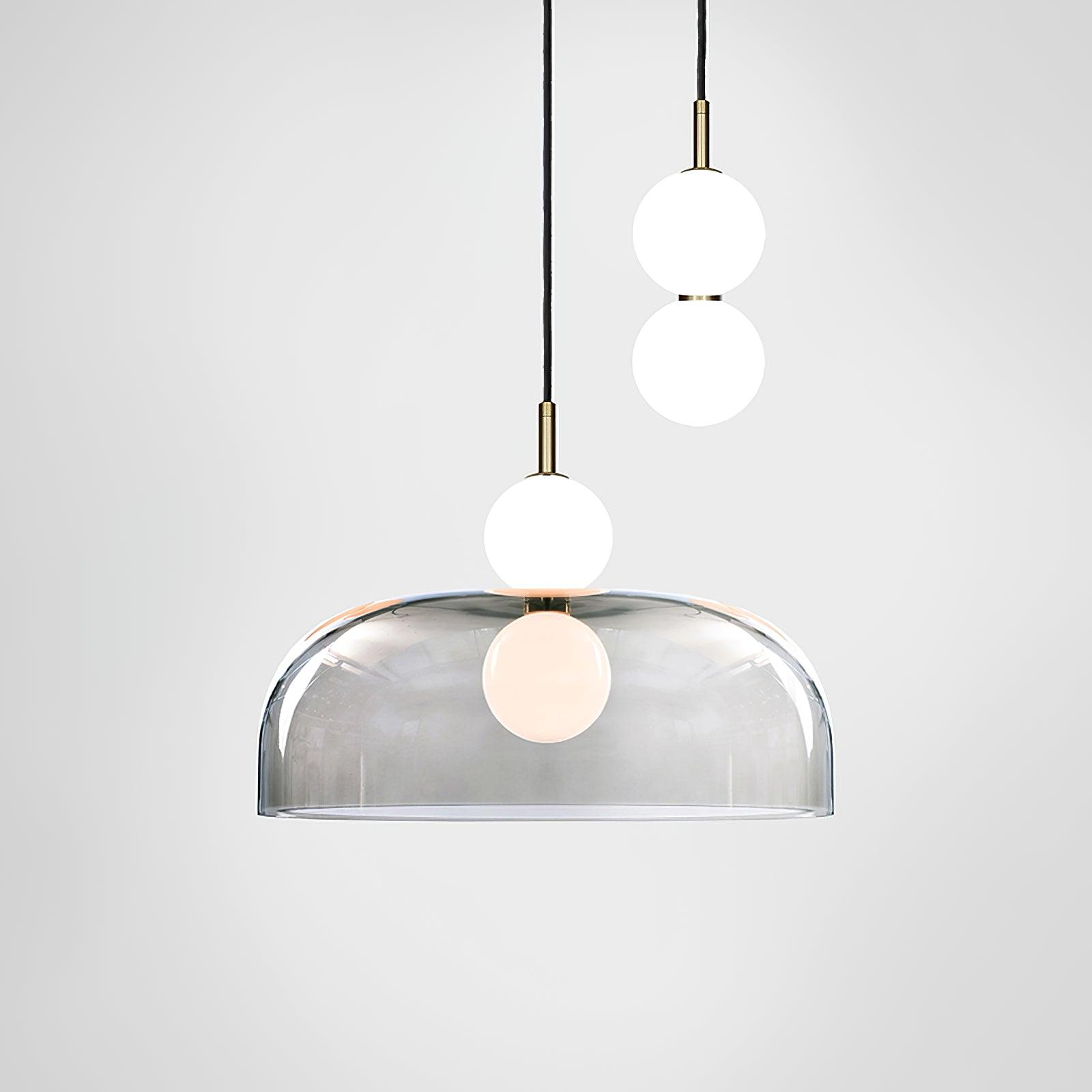 Urathen Modern Minimalist Glass Pendant Light-Neutral Decor
