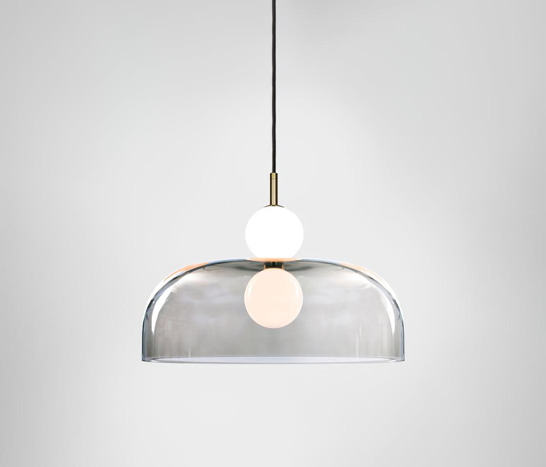 Urathen Modern Minimalist Glass Pendant Light-Neutral Decor