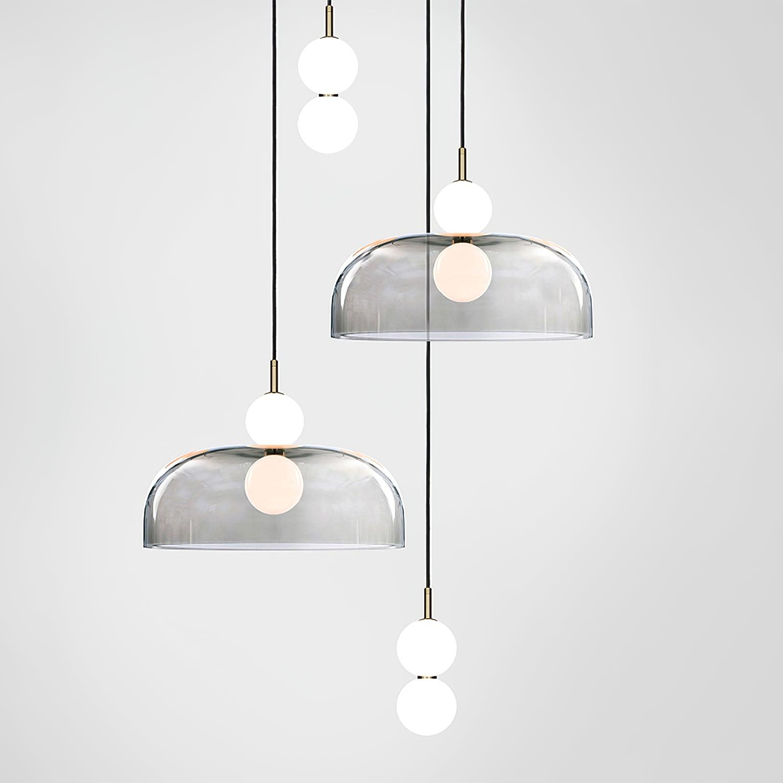 Urathen Modern Minimalist Glass Pendant Light-Neutral Decor