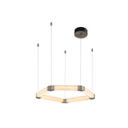 Celaeisra Unique Single Ring Alabaster Chandelier