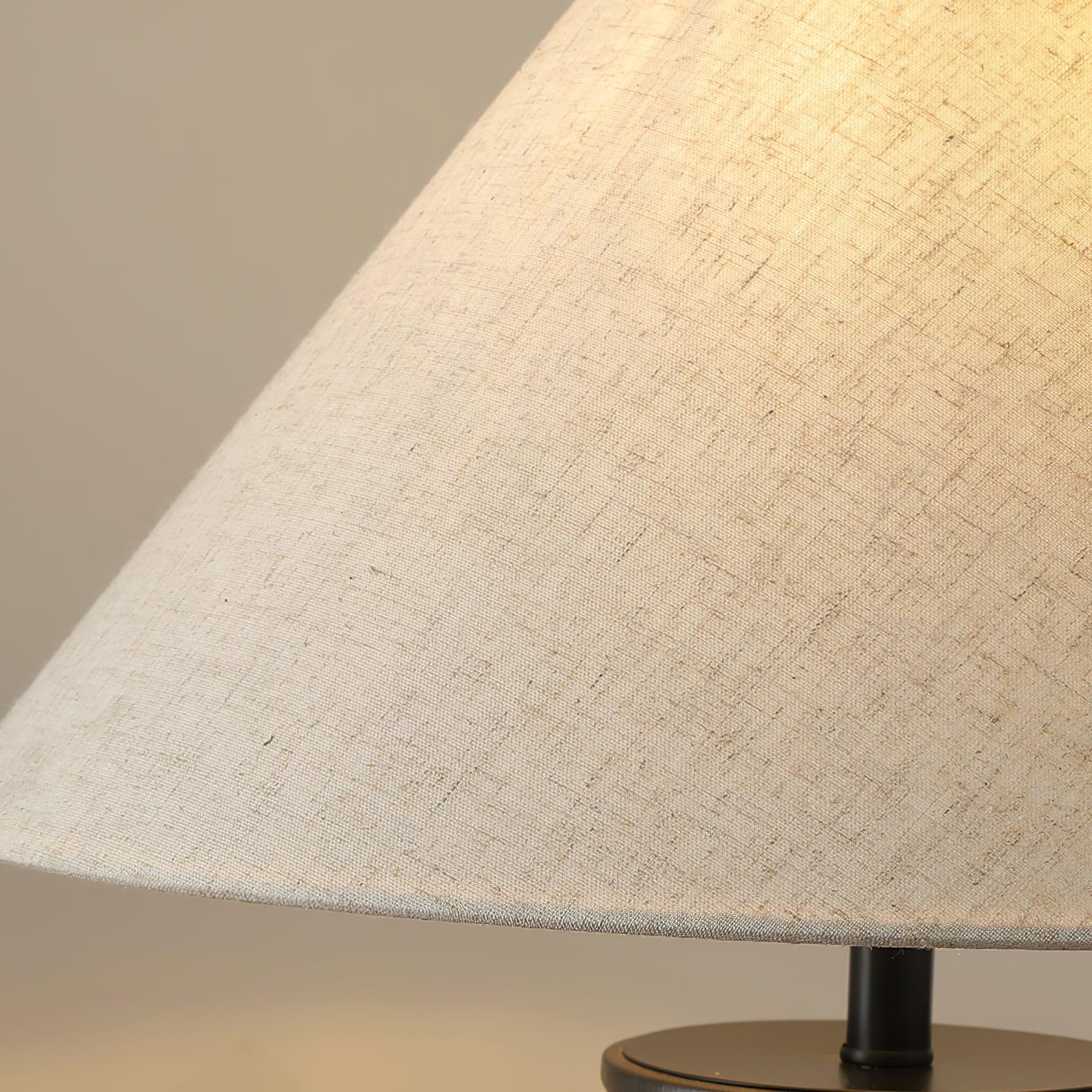 Amfora Fabric Rustic Table Lamp-Neutral Decor