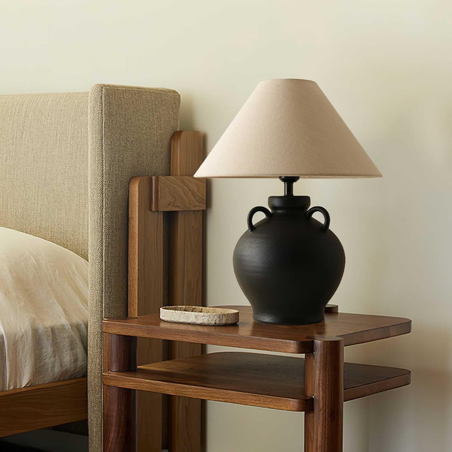 Vaso Wine Pot Table Lamp-Neutral Decor