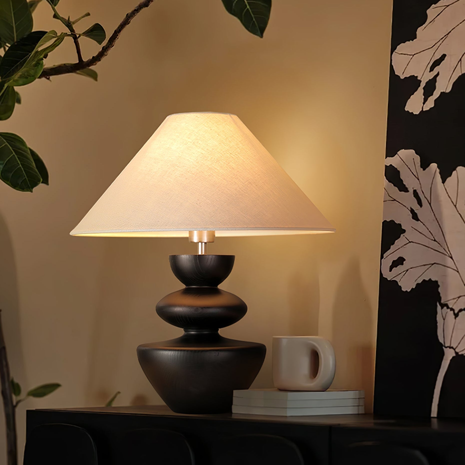 Joanne Wood Vintage Table Lamp-Neutral Decor