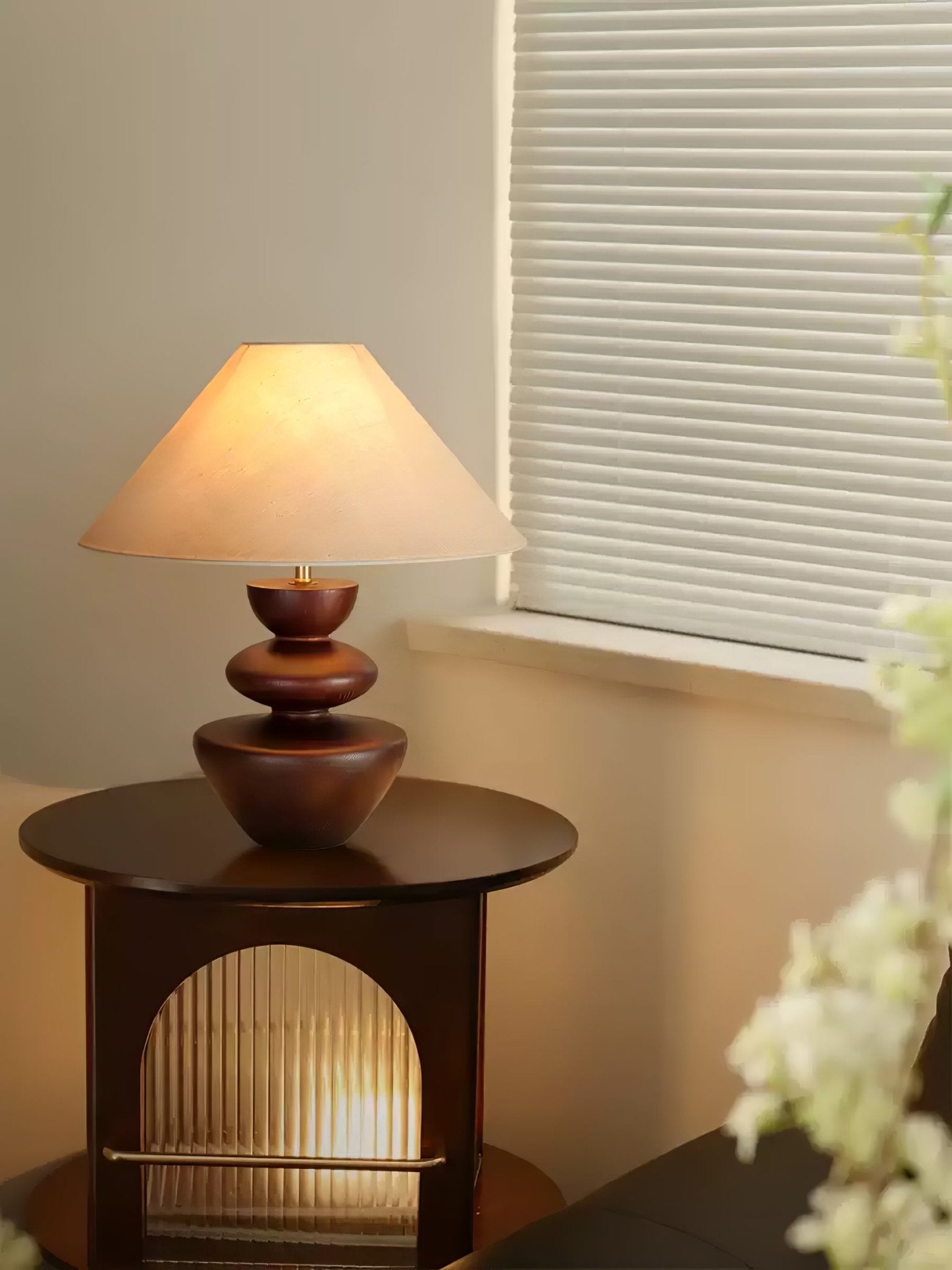Joanne Wood Vintage Table Lamp-Neutral Decor