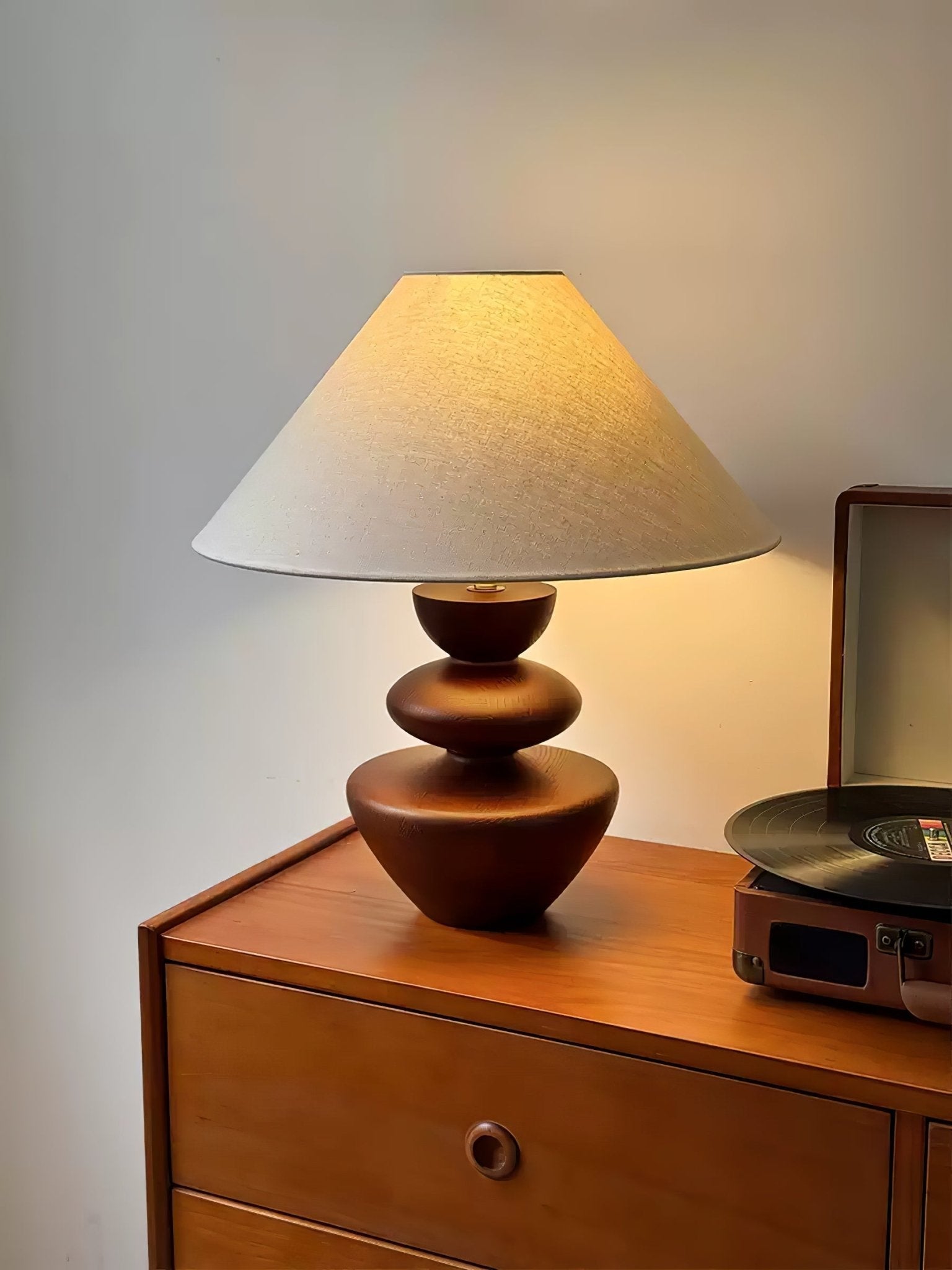 Joanne Wood Vintage Table Lamp-Neutral Decor