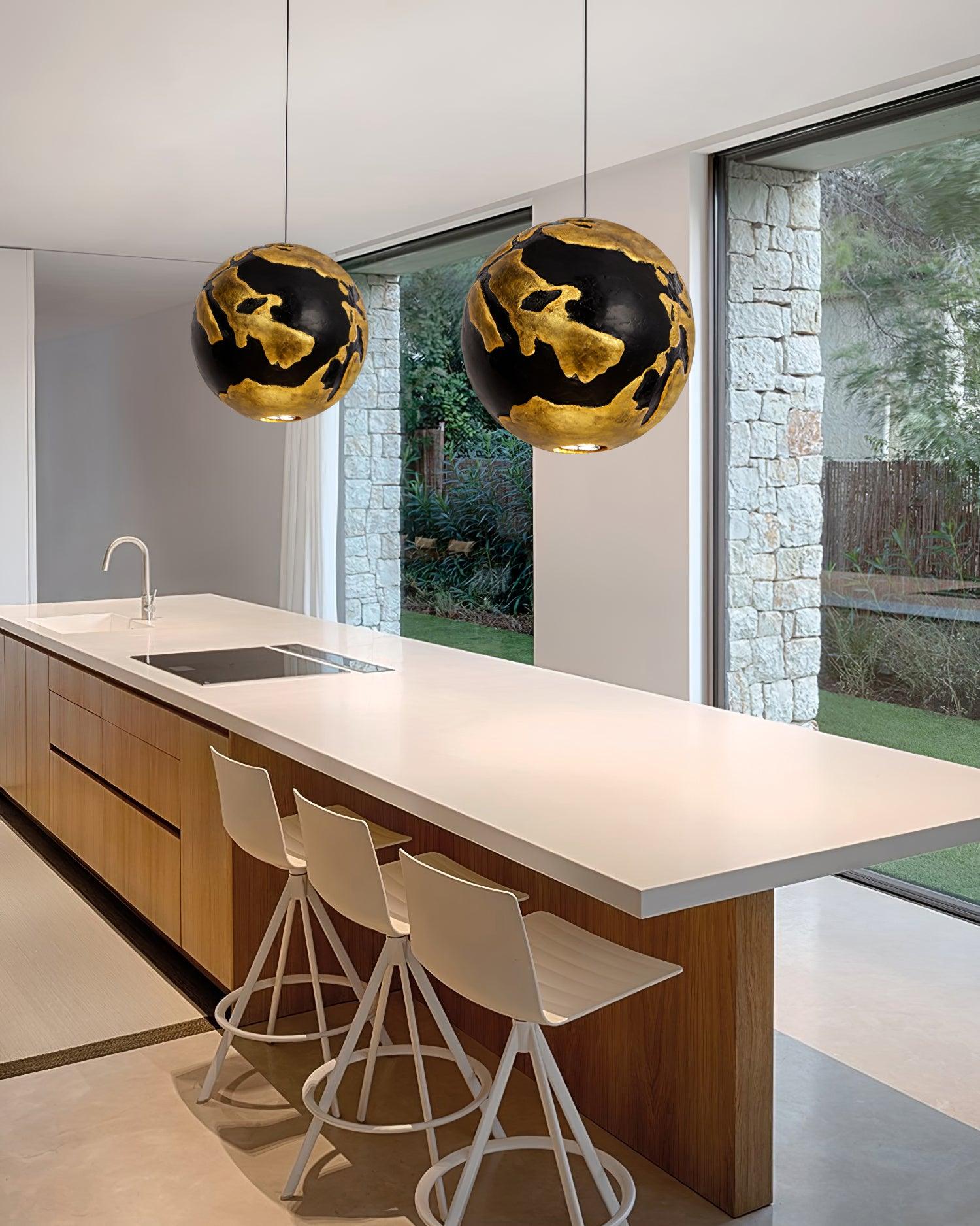Alzorila Modern Minimalist Nordic Art Composite Pendant Light-Neutral Decor