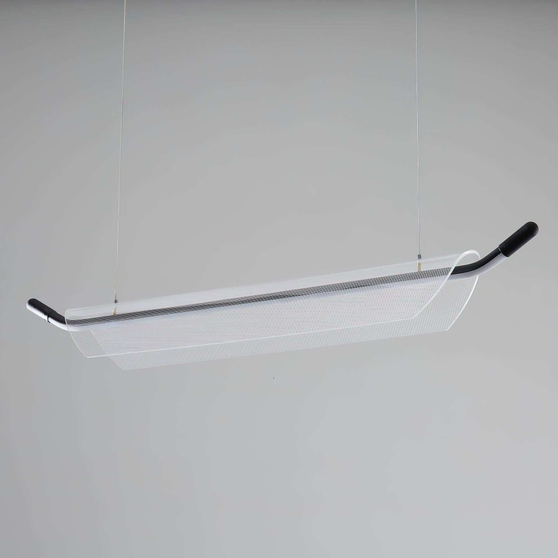 Glider Fashion Acrylic Pendant Light-Neutral Decor