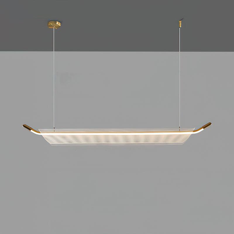 Glider Fashion Acrylic Pendant Light-Neutral Decor
