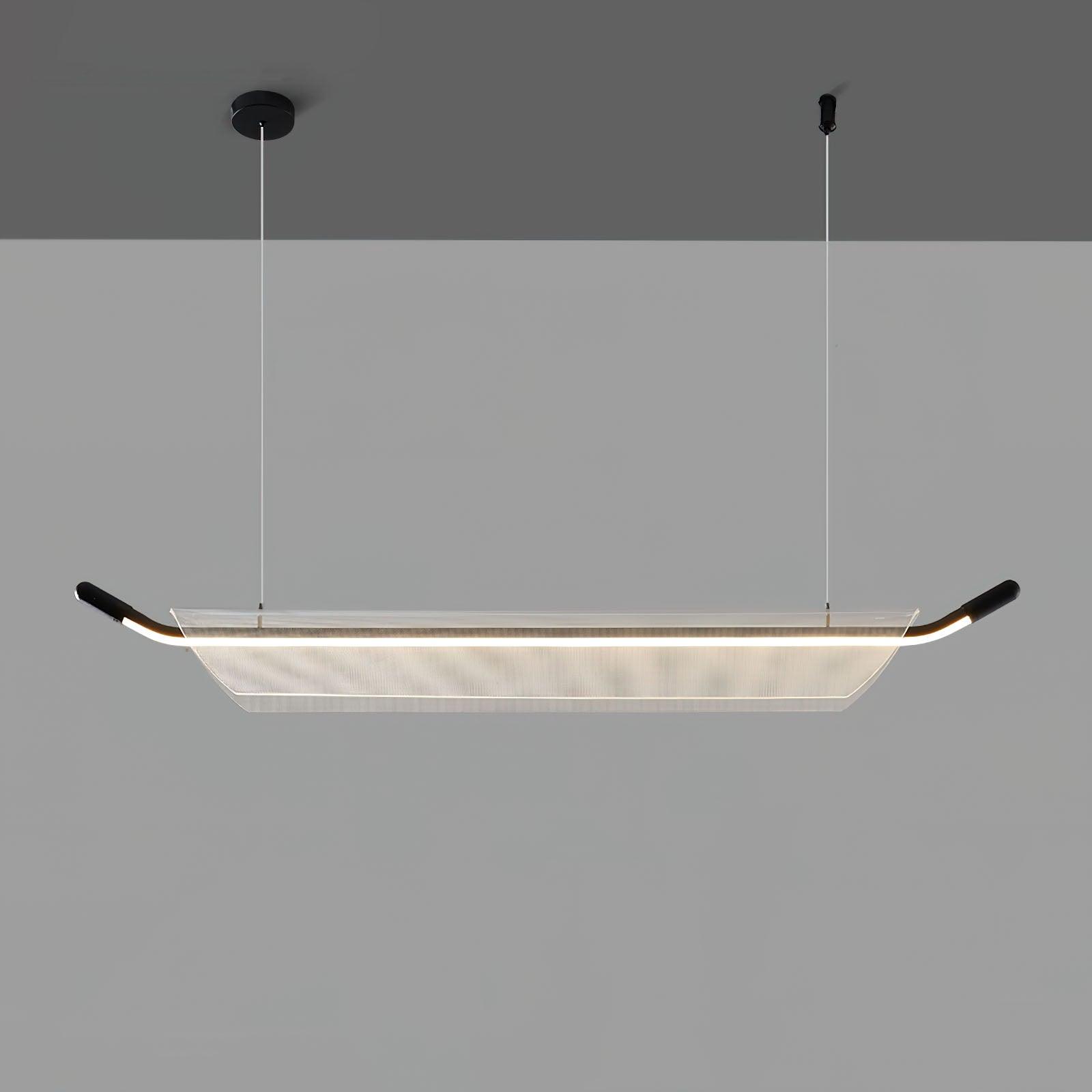 Glider Fashion Acrylic Pendant Light-Neutral Decor