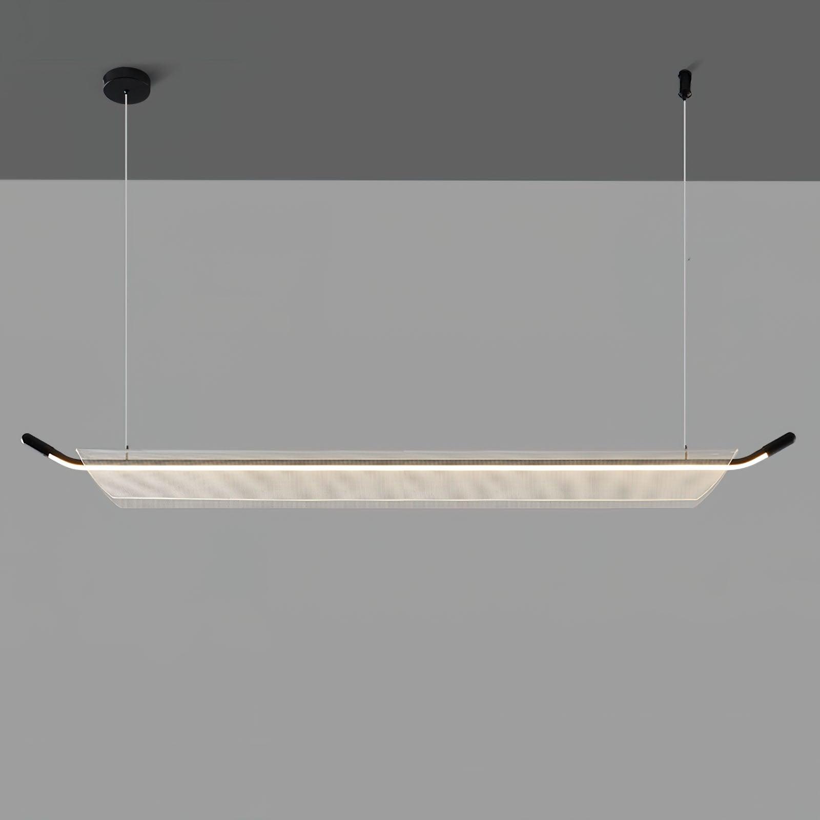 Glider Fashion Acrylic Pendant Light-Neutral Decor