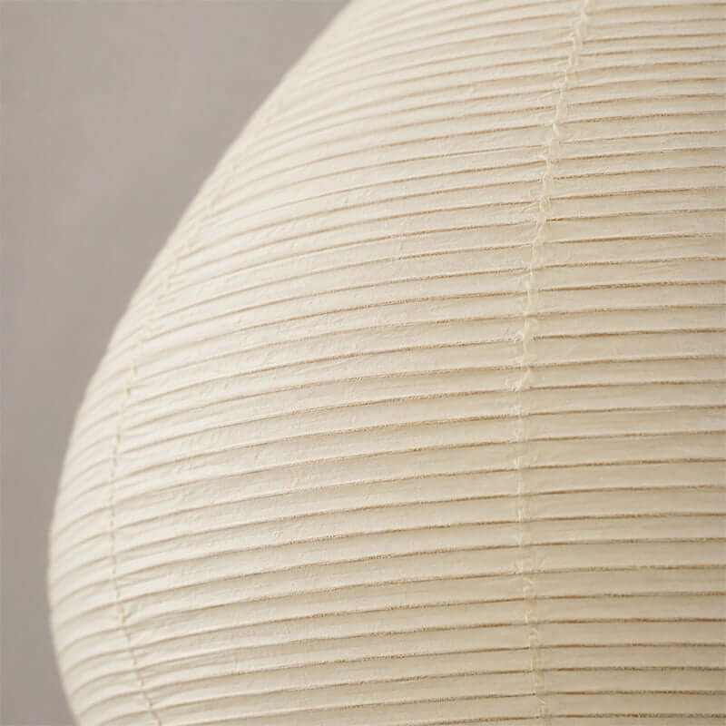 Onion Shape Paper Pendant Light-Neutral Decor