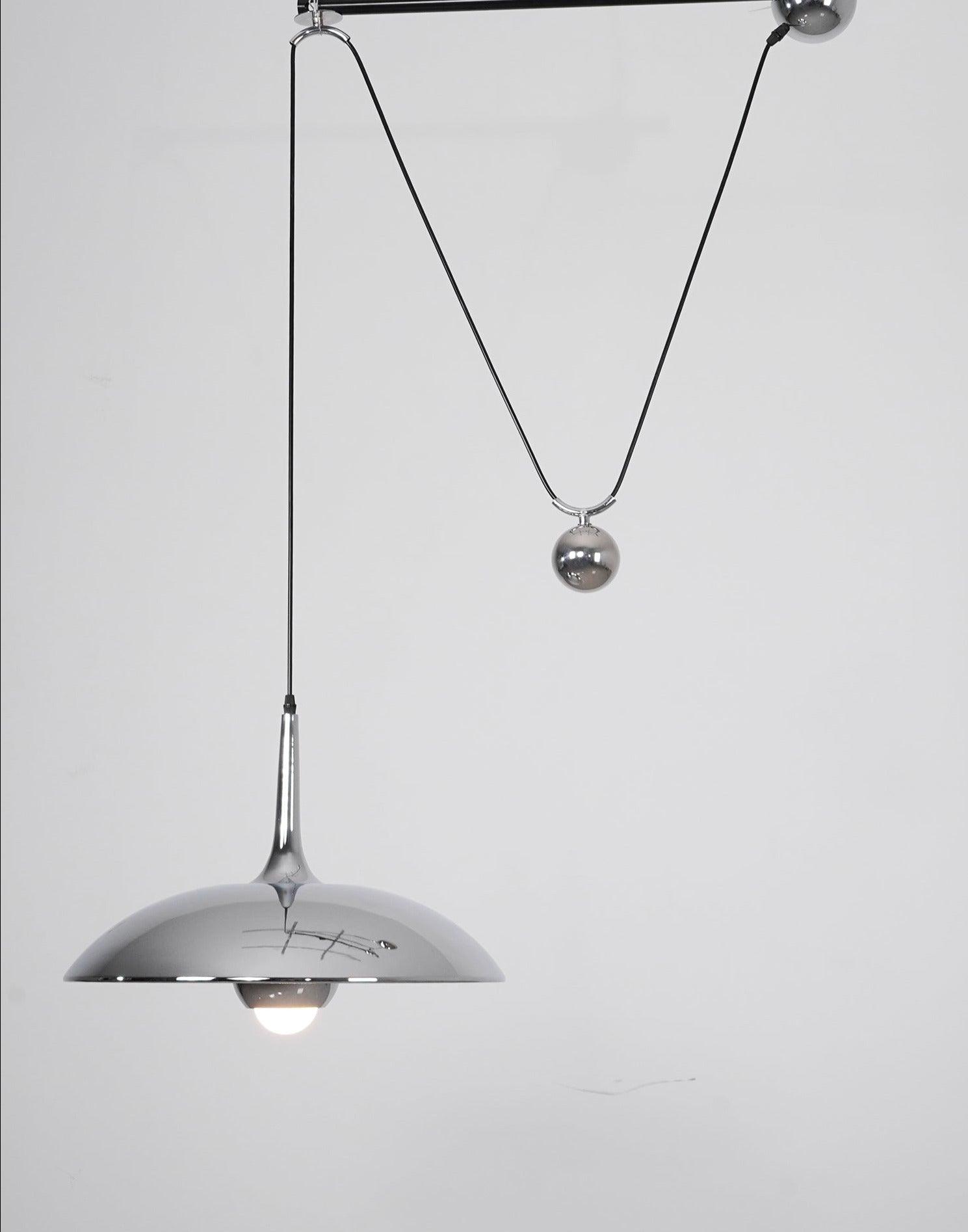 Lustra Pendant Lamp Adjustable for Living Room-Neutral Decor