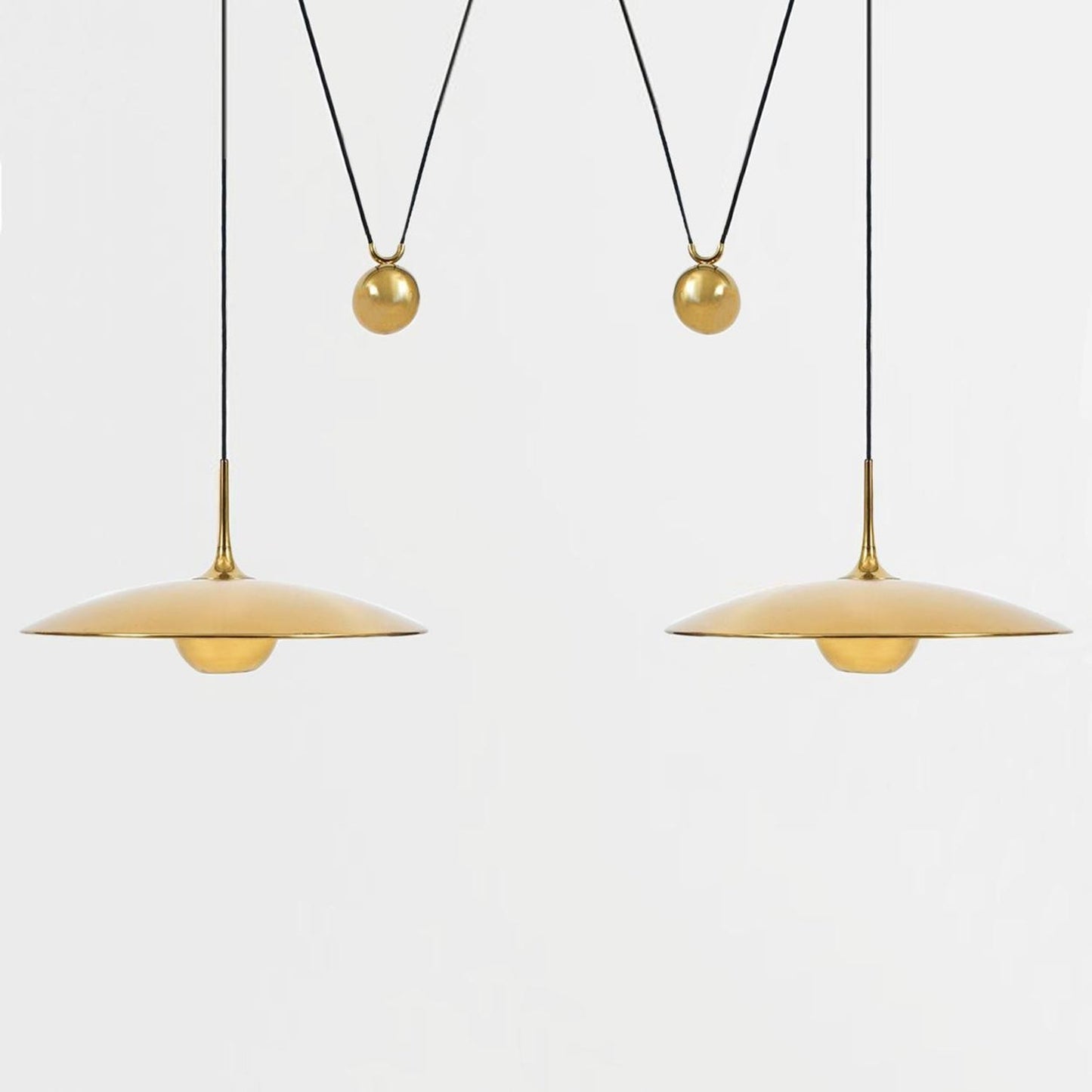 Lustra Pendant Lamp Adjustable for Living Room-Neutral Decor