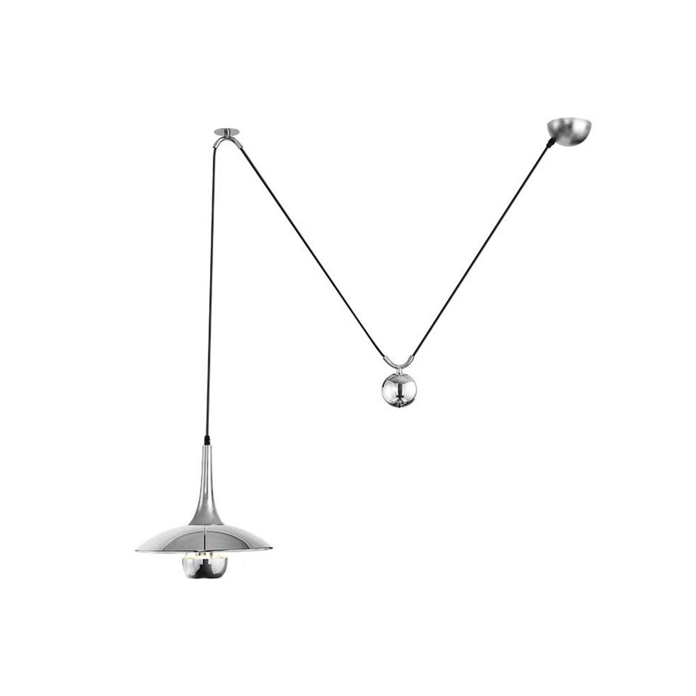 Lustra Pendant Lamp Adjustable for Living Room-Neutral Decor