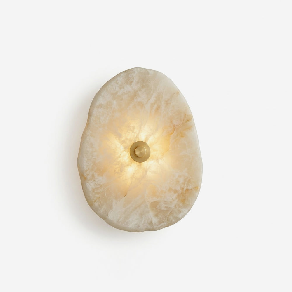 Avelora Alabaster Wall Sconce