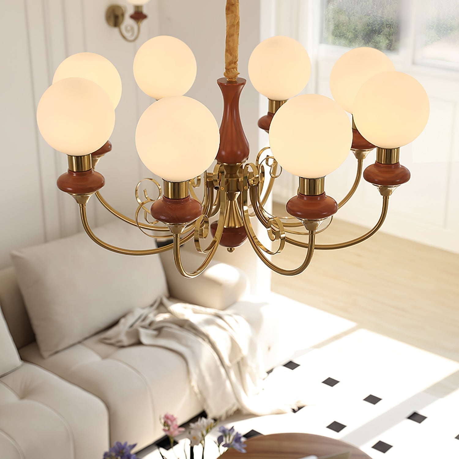 Evanthe Chandelier Glass - Neutralighting