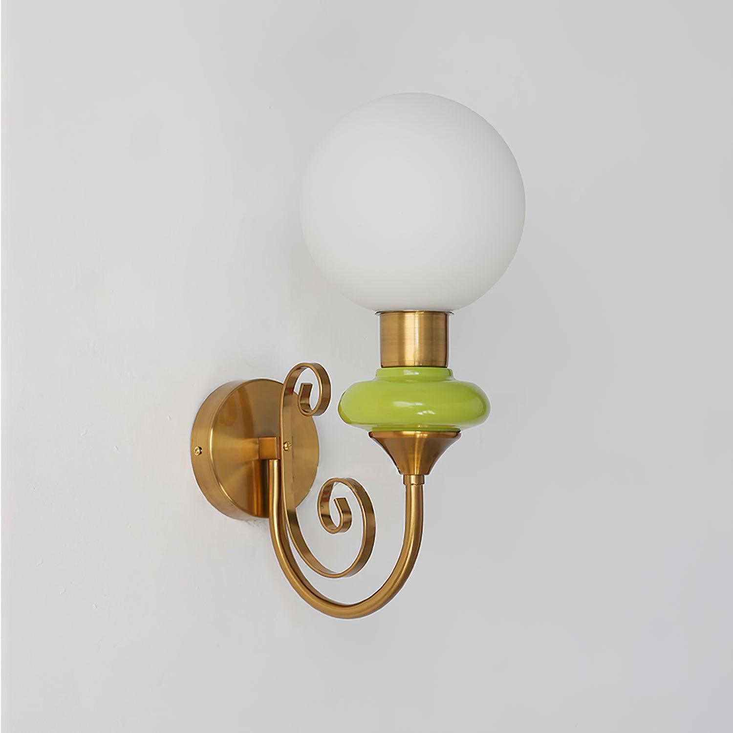 Velin Brass Wall Lamp