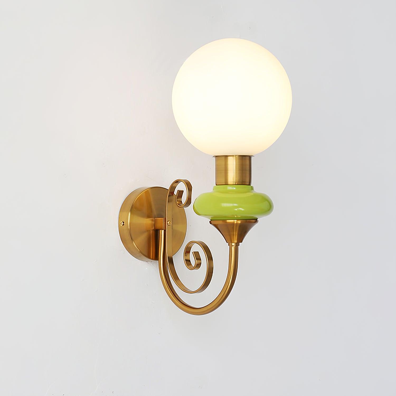 Velin Brass Wall Lamp