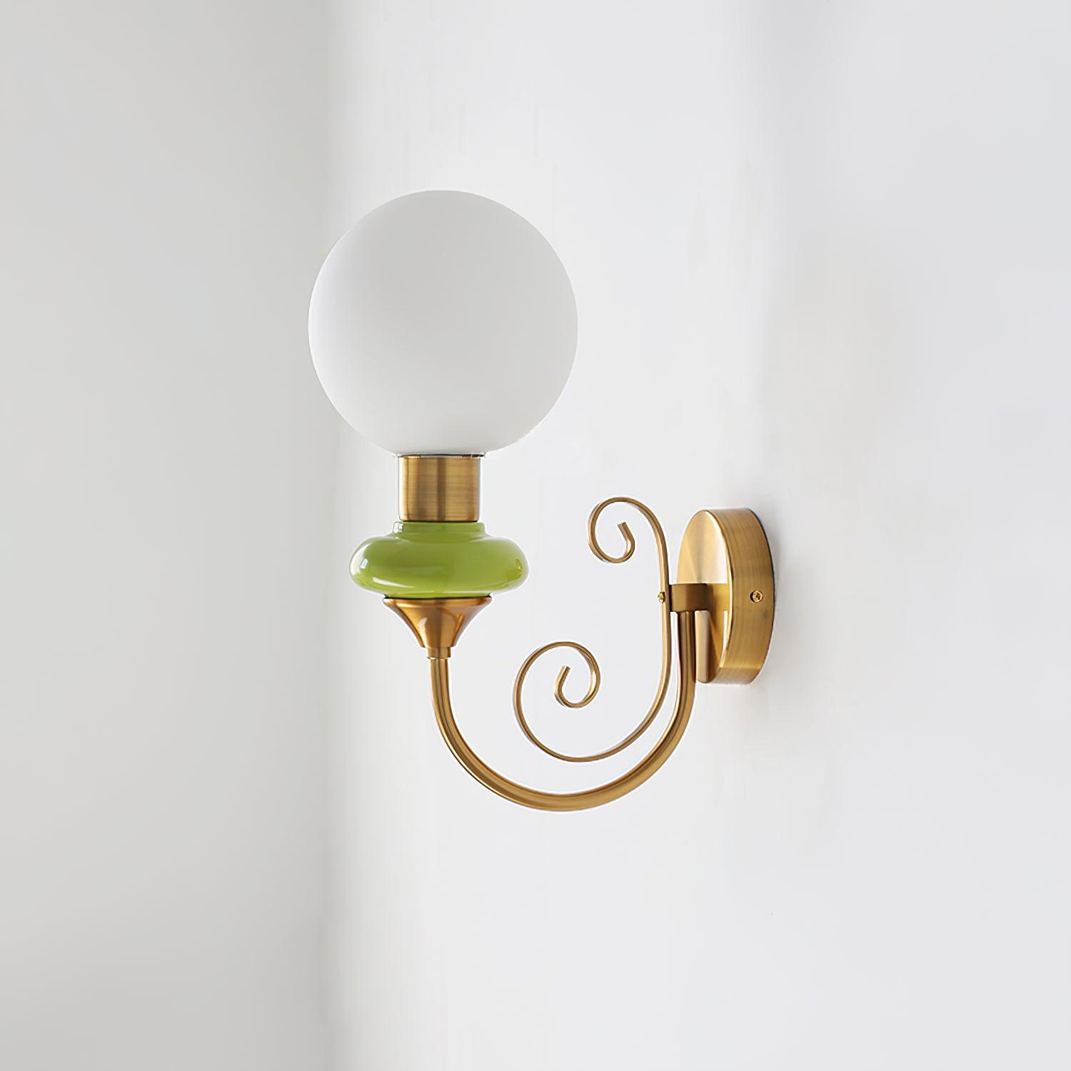 Velin Brass Wall Lamp