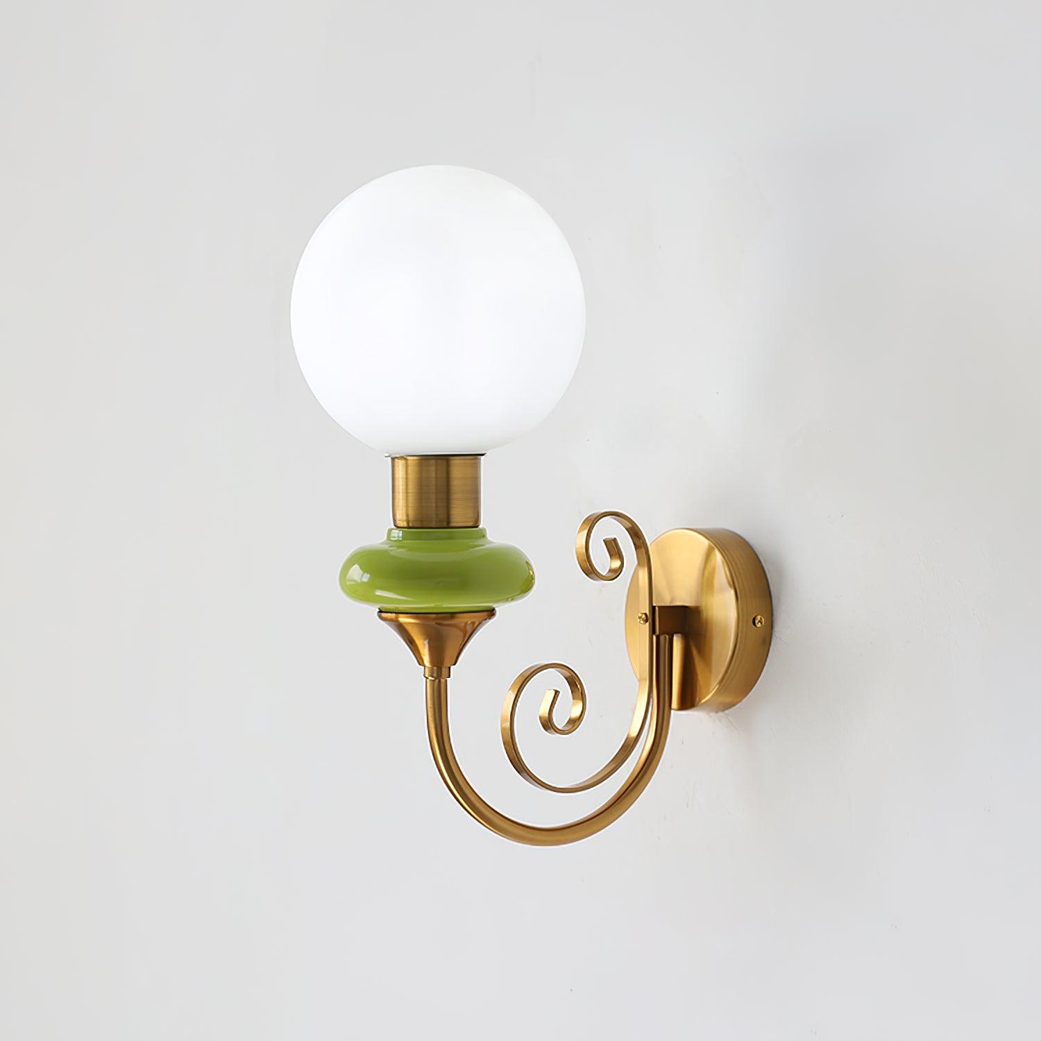 Velin Brass Wall Lamp