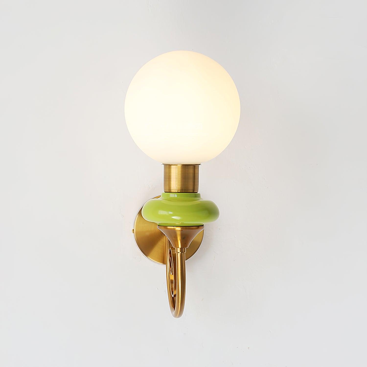 Velin Brass Wall Lamp
