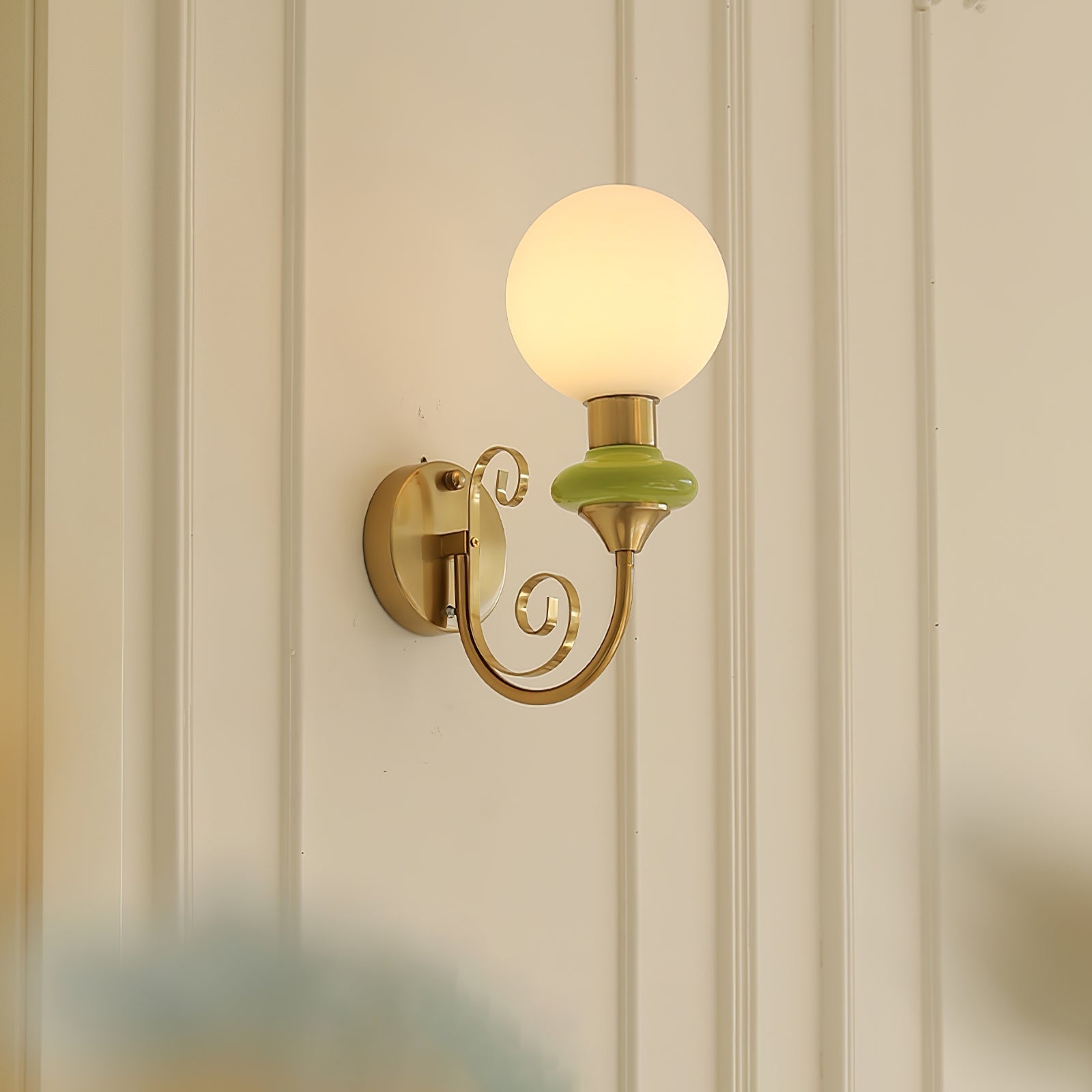 Bela Premium Nordic Art Glass Wall Lamp-Neutral Decor