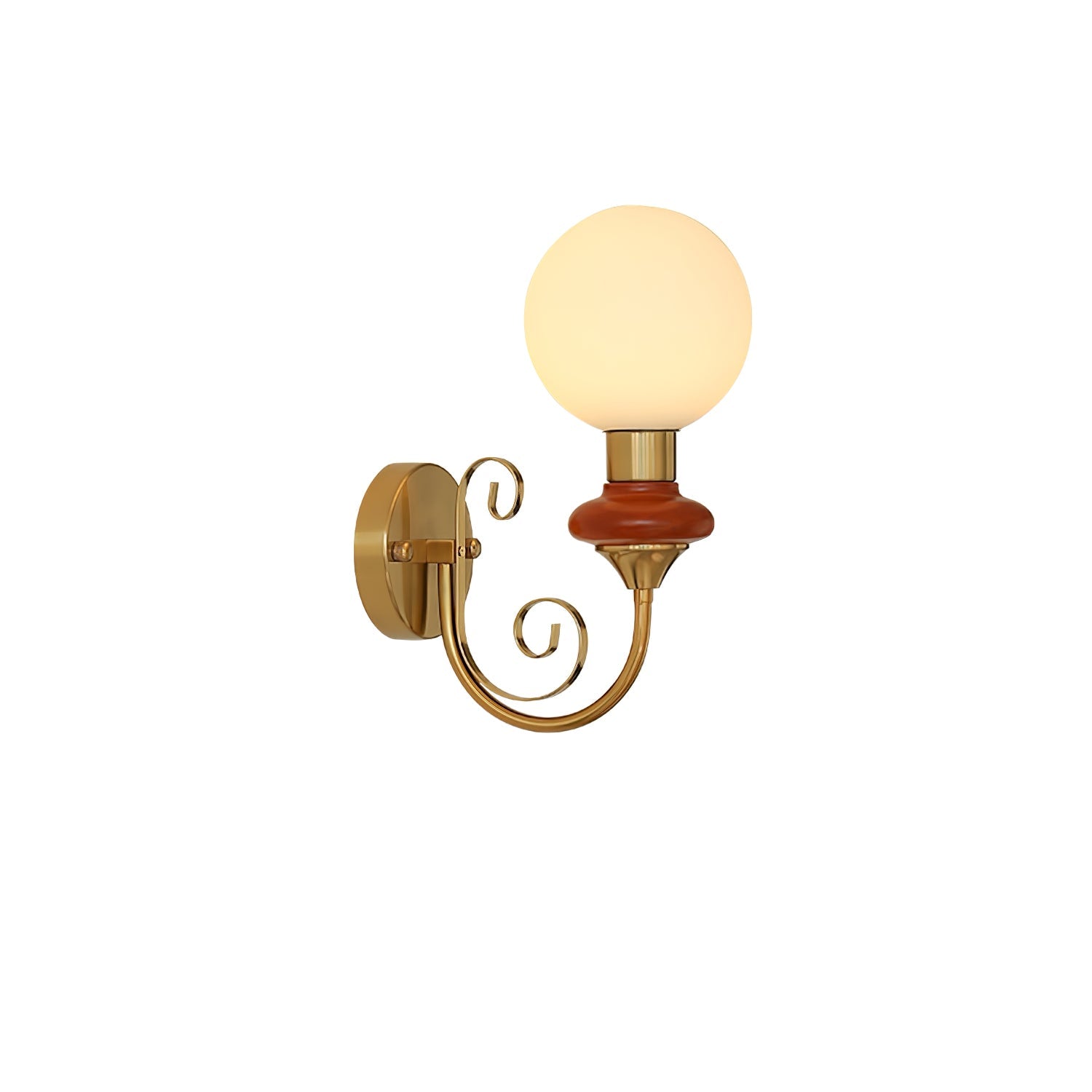 Bela Premium Nordic Art Glass Wall Lamp-Neutral Decor