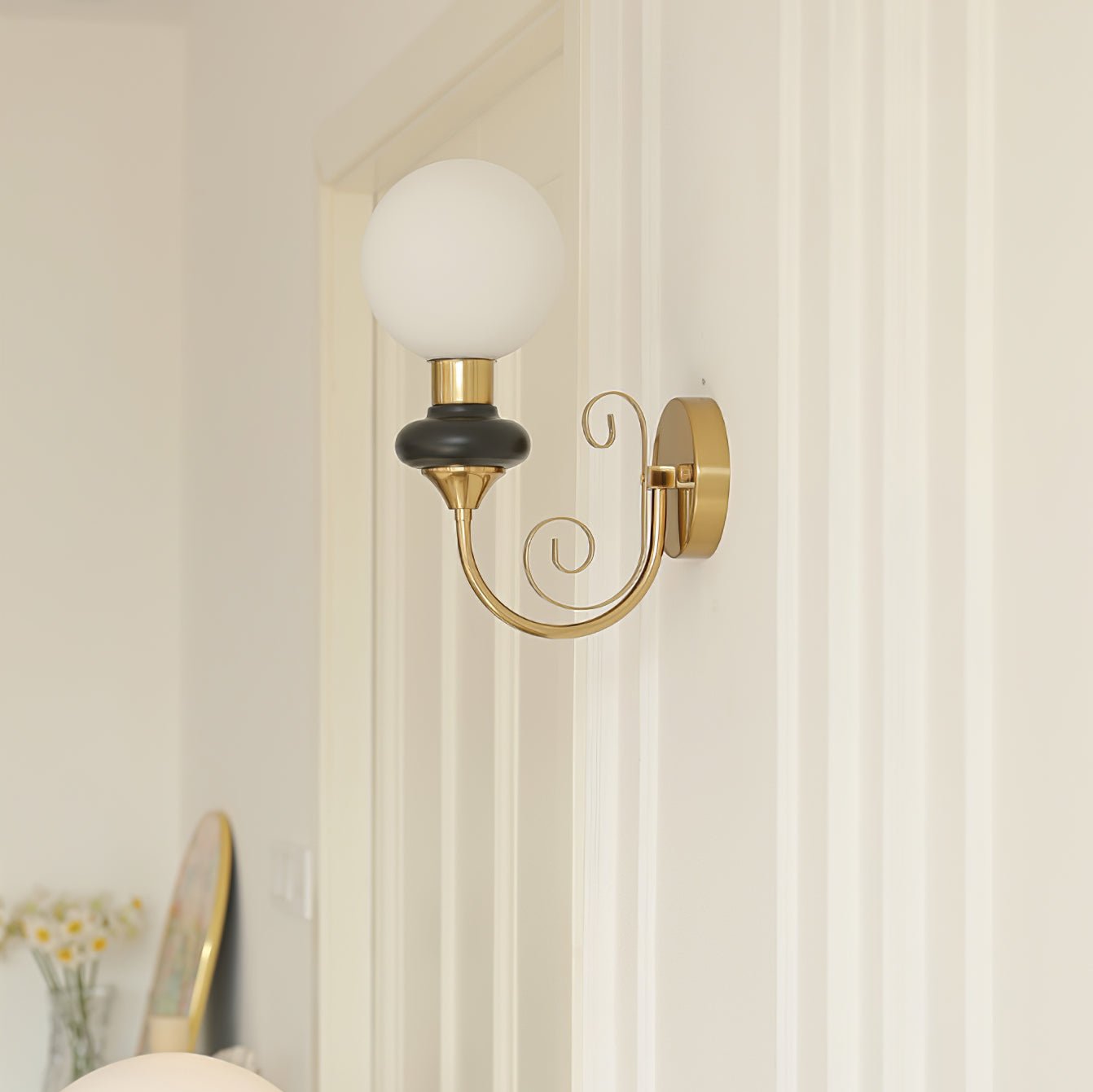 Bela Premium Nordic Art Glass Wall Lamp-Neutral Decor