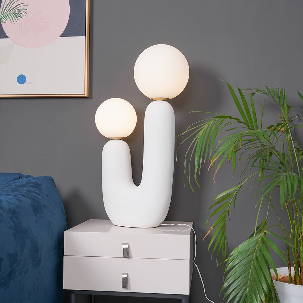 Fayorn Ceramics Table Lamp-Neutral Decor