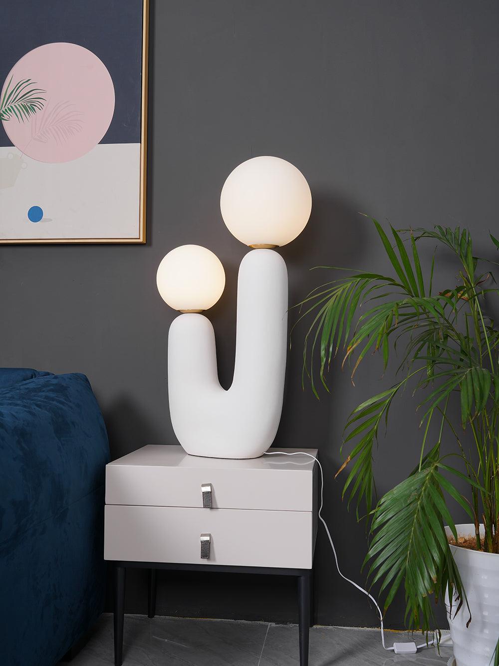 Fayorn Ceramics Table Lamp-Neutral Decor