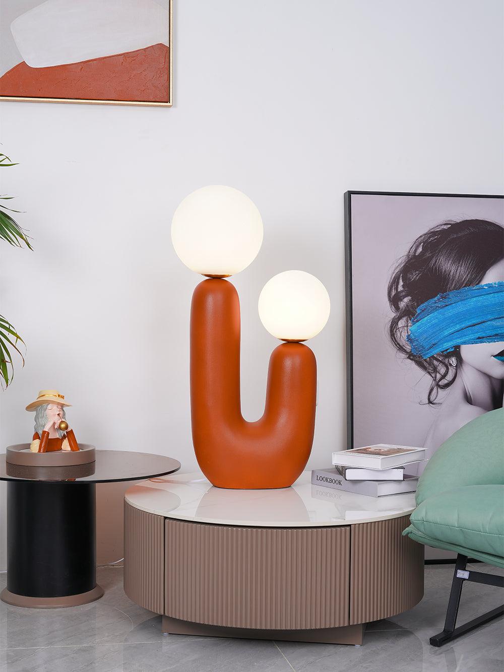 Fayorn Ceramics Table Lamp-Neutral Decor