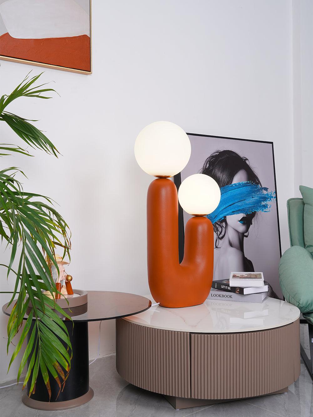 Fayorn Ceramics Table Lamp-Neutral Decor