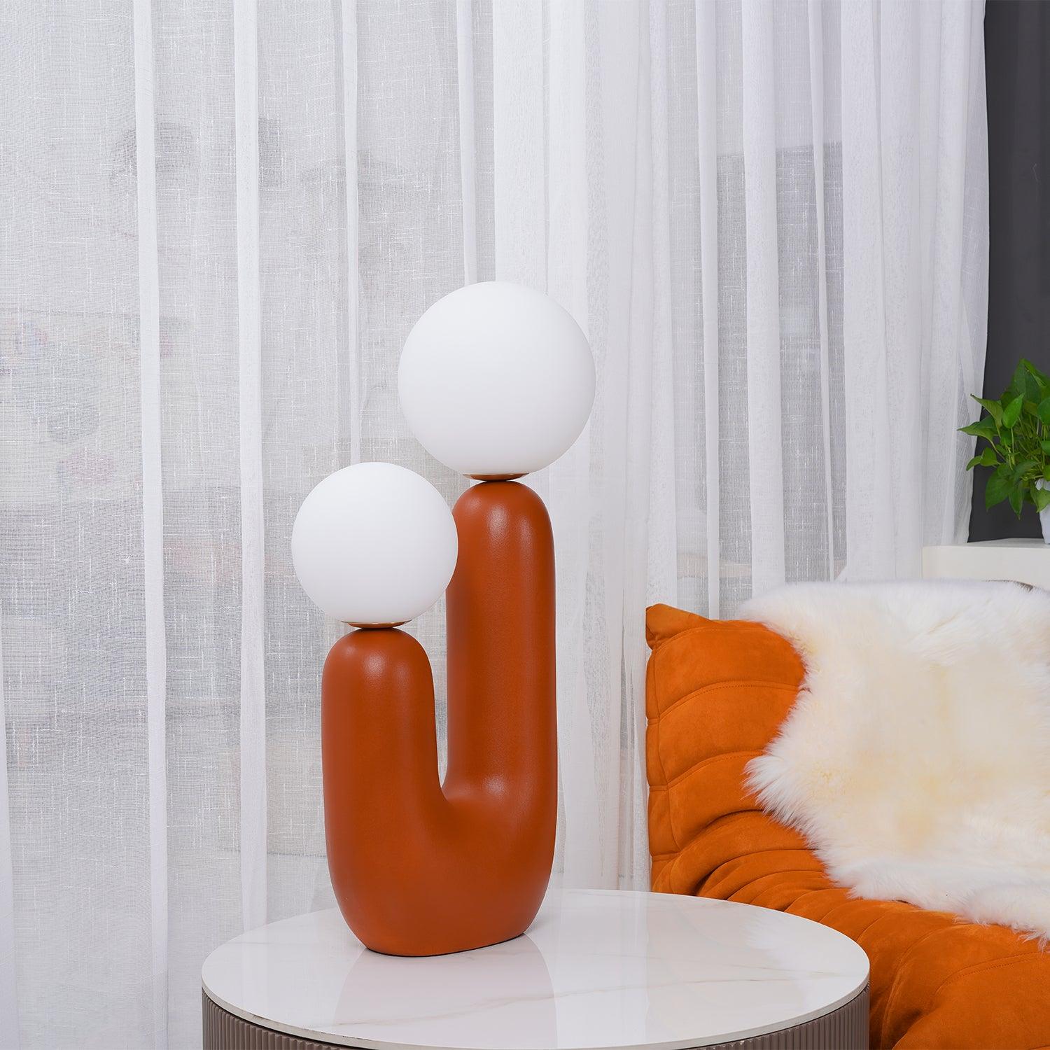 Fayorn Ceramics Table Lamp-Neutral Decor