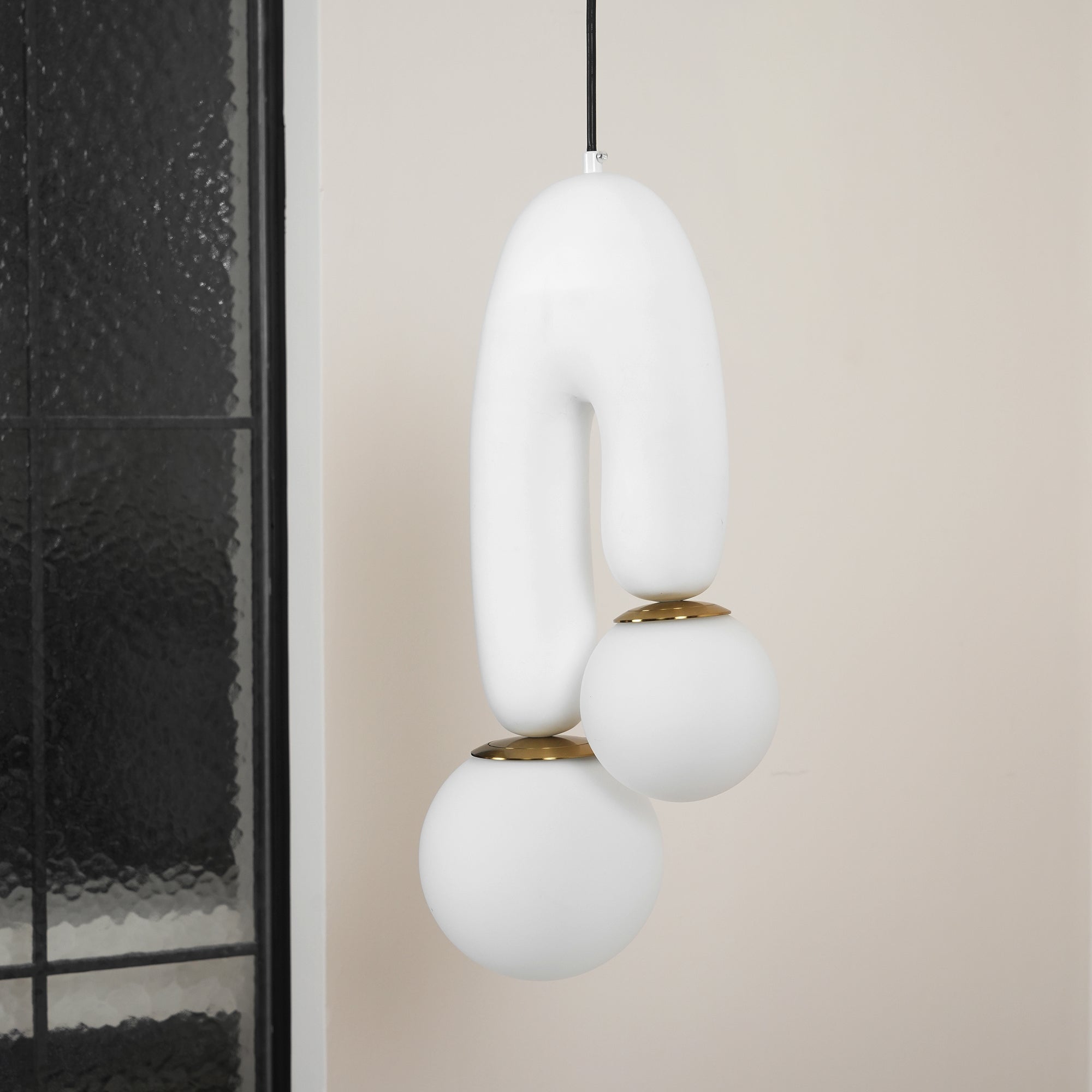 Zenithra Resin Scandinavian Pendant Light-Neutral Decor