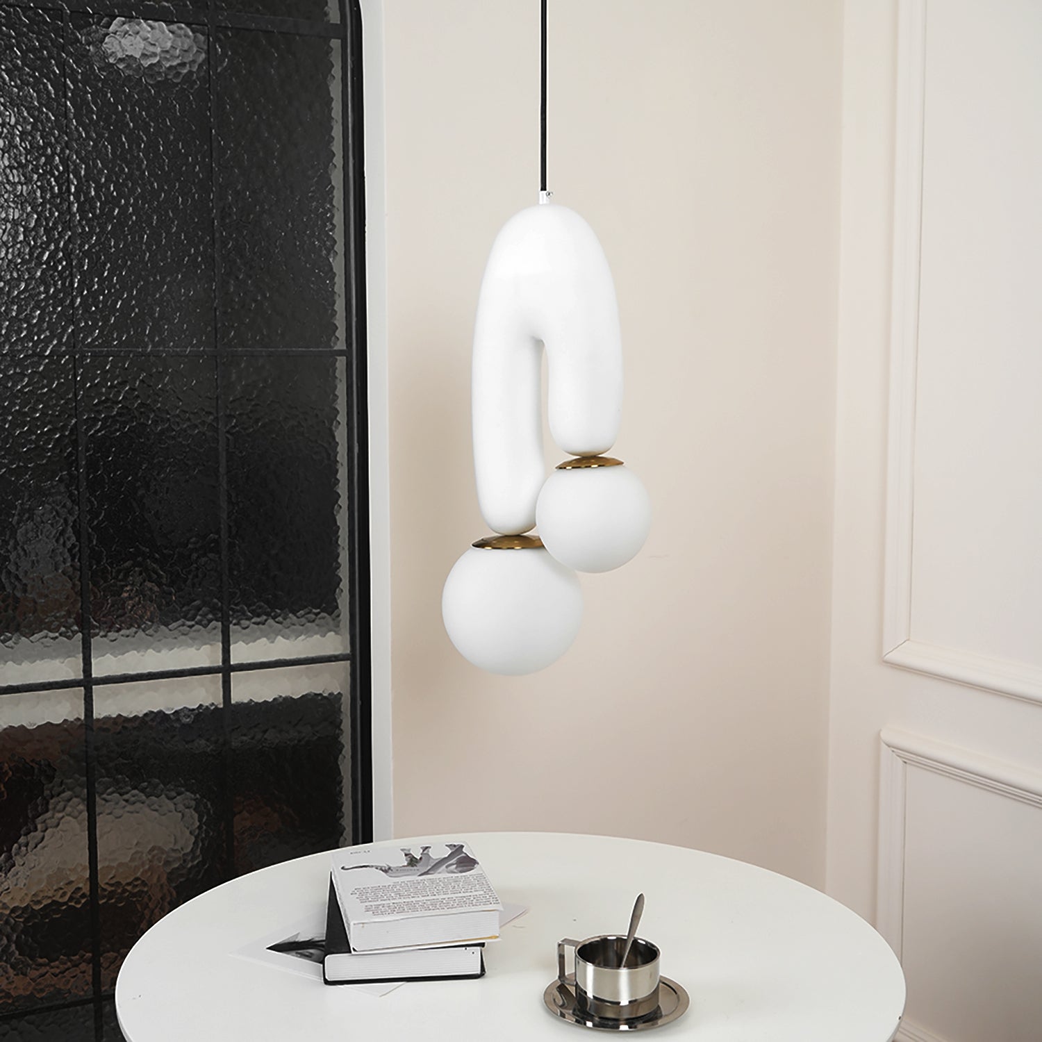 Zenithra Resin Scandinavian Pendant Light-Neutral Decor
