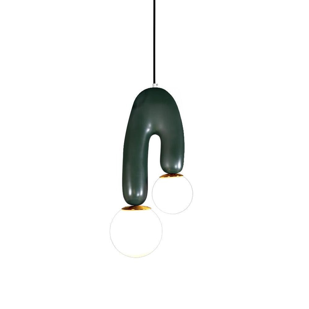 Zenithra Resin Scandinavian Pendant Light-Neutral Decor