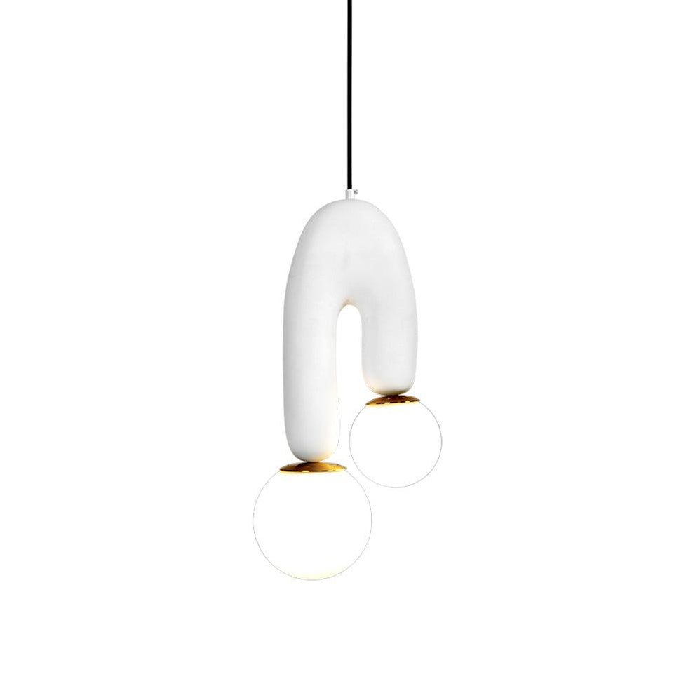 Zenithra Resin Scandinavian Pendant Light-Neutral Decor