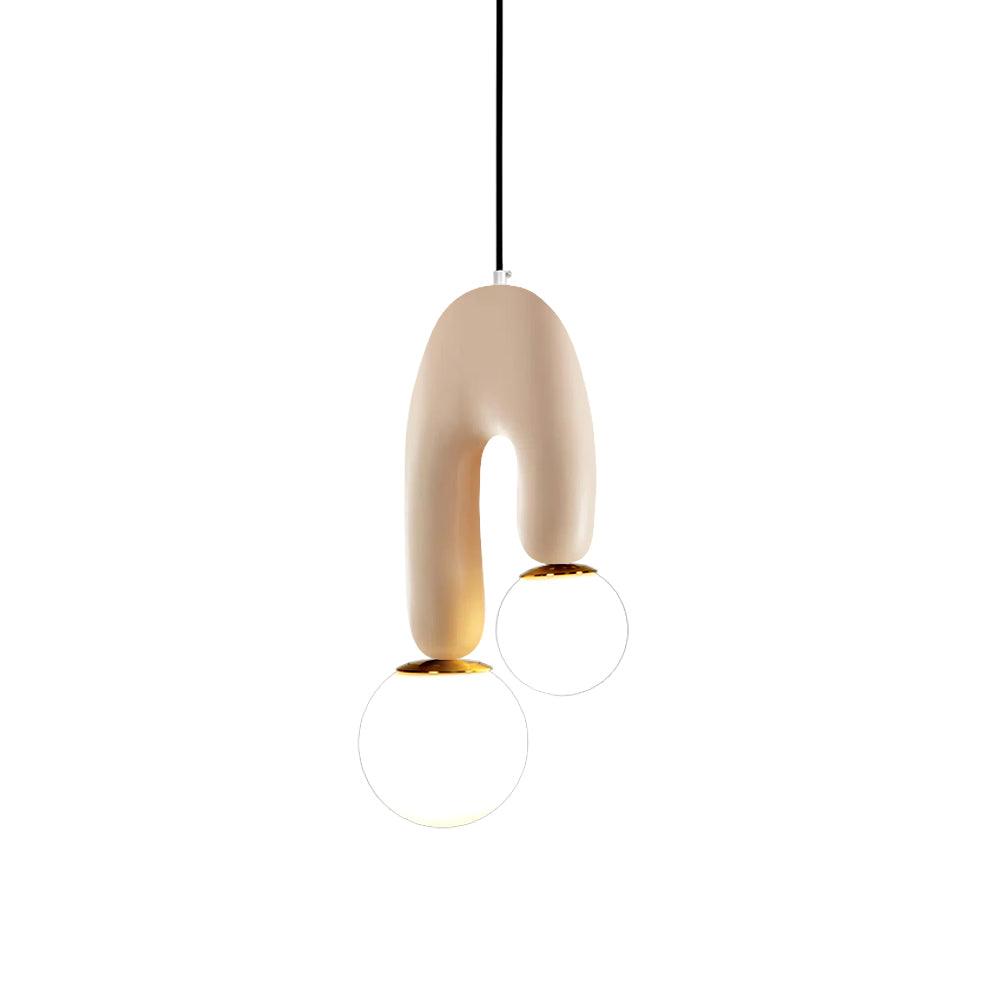 Zenithra Resin Scandinavian Pendant Light-Neutral Decor